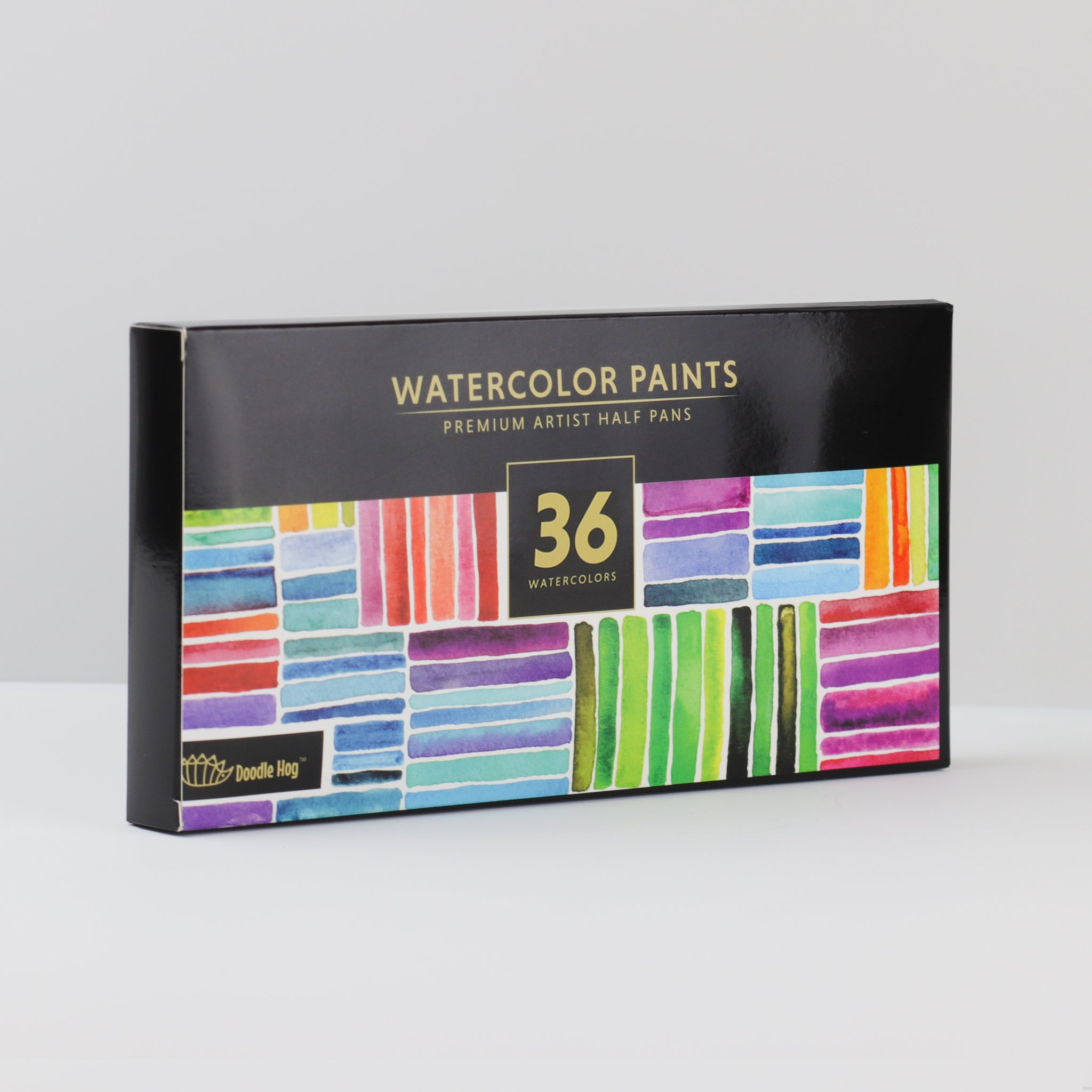 Solid Watercolor Set for Kids 12 Colors Wholesale for your store