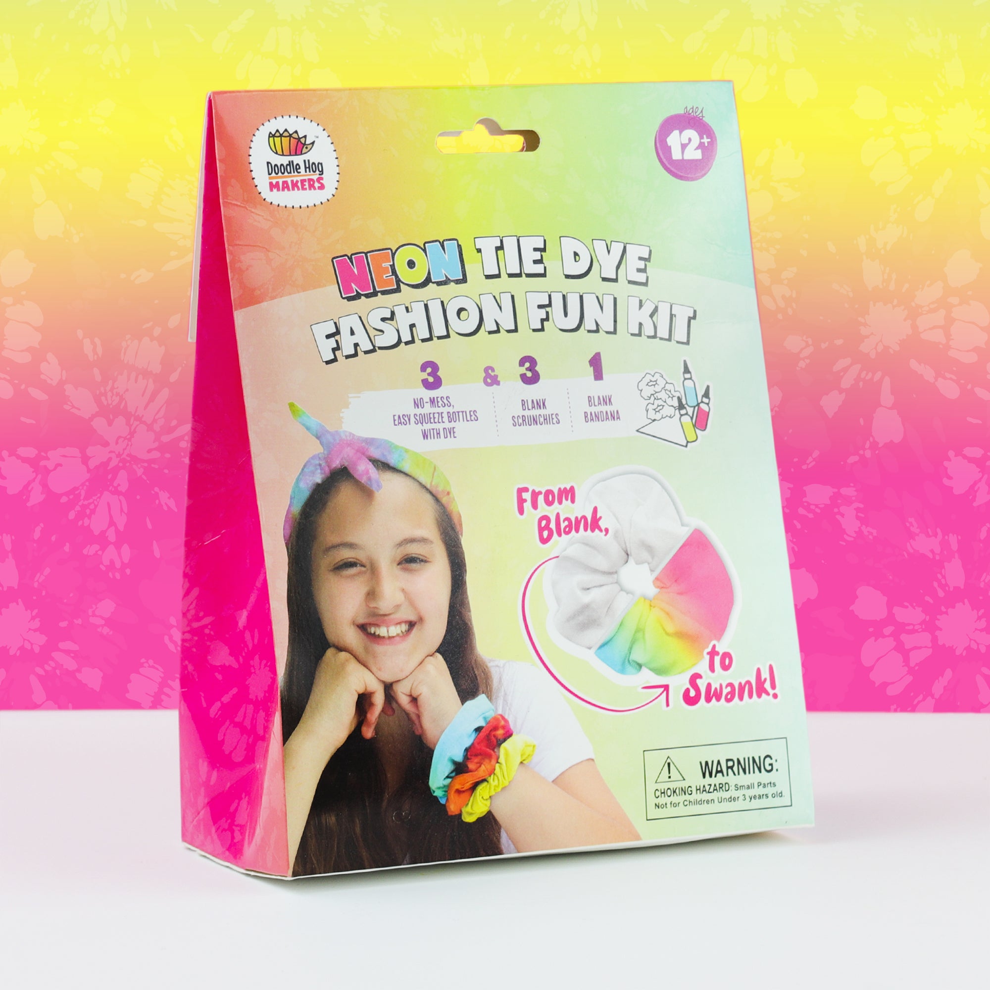 Neon Fashion Tie Dye Kit 3 Brilliant Colors in Easy-Squeeze