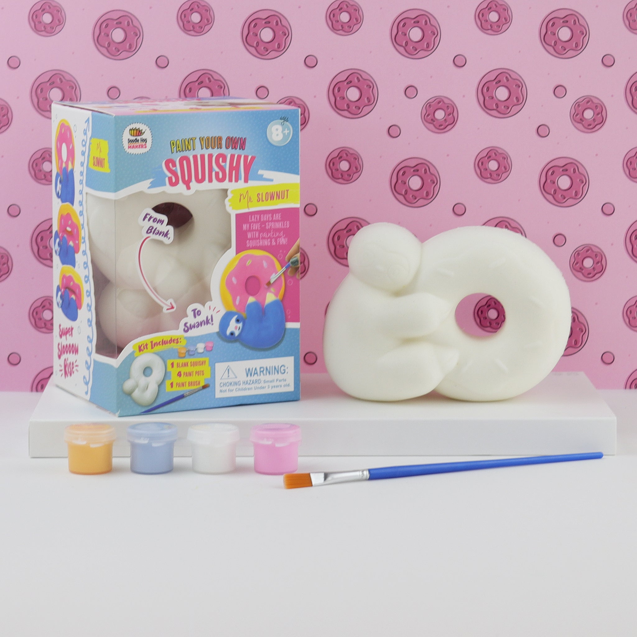 Sloth DIY Squishy Toy Painting Kit – Doodle Hog