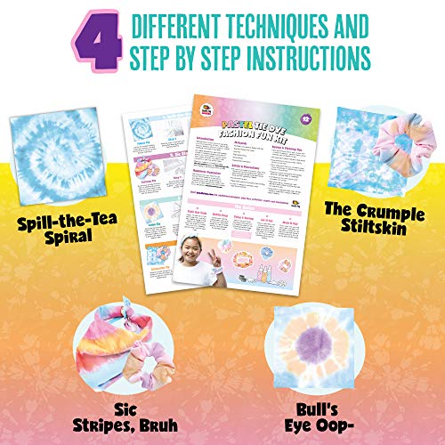 103 Piece Pastel Tie Dye Kit with Gloves for Kids and Adults