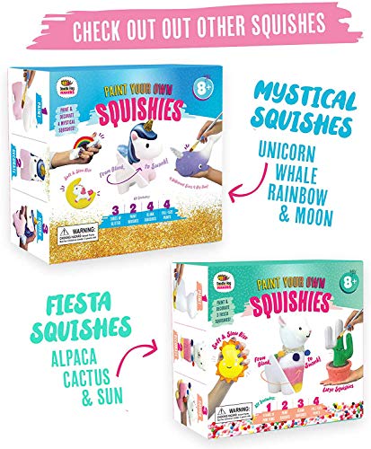 DOODLE HOG Alpaca Paint Your Own Squishies Kit for Girls Ages 8-12
