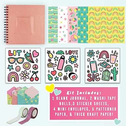 Scrapbooking Craft Supplies Kit (Pink) – Doodle Hog