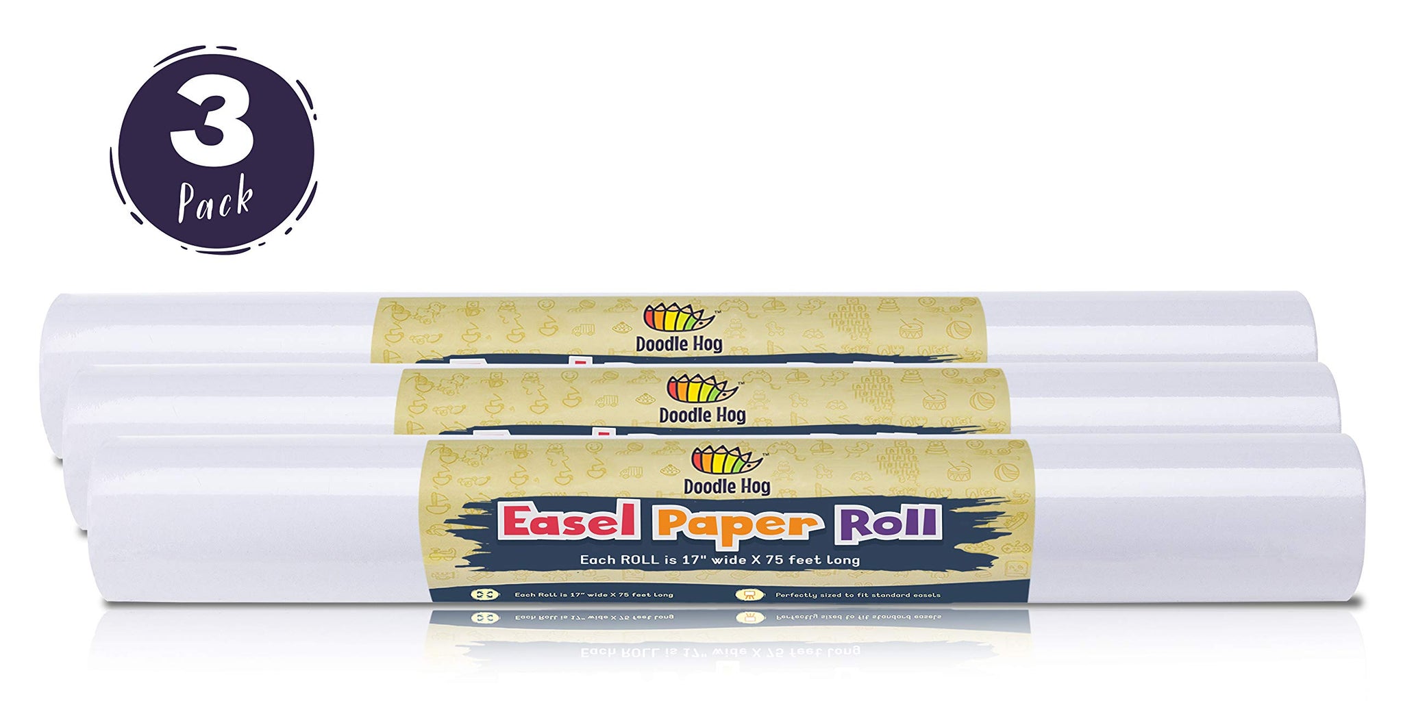 Melissa and & Doug 17 Easel Paper Roll 17 x 75 Feet