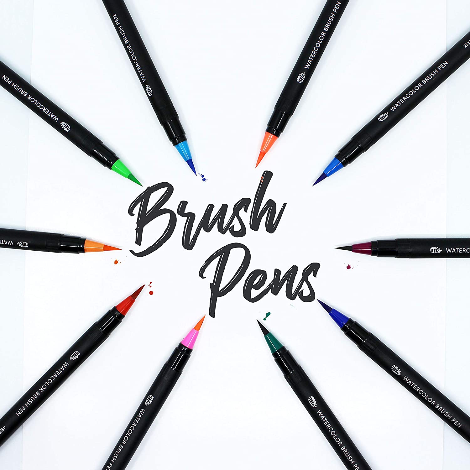 Monaco Pro Drawing Pens and Watercolor Brush Pens