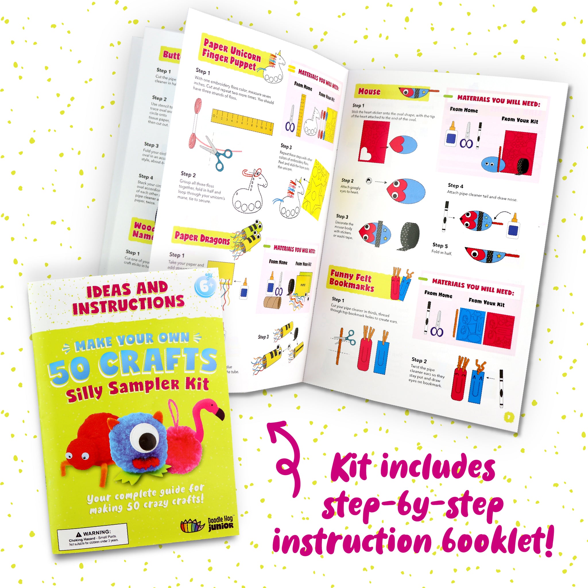 Crafts for kids: make a pom-pom haggis! – The Crafty Kit Company