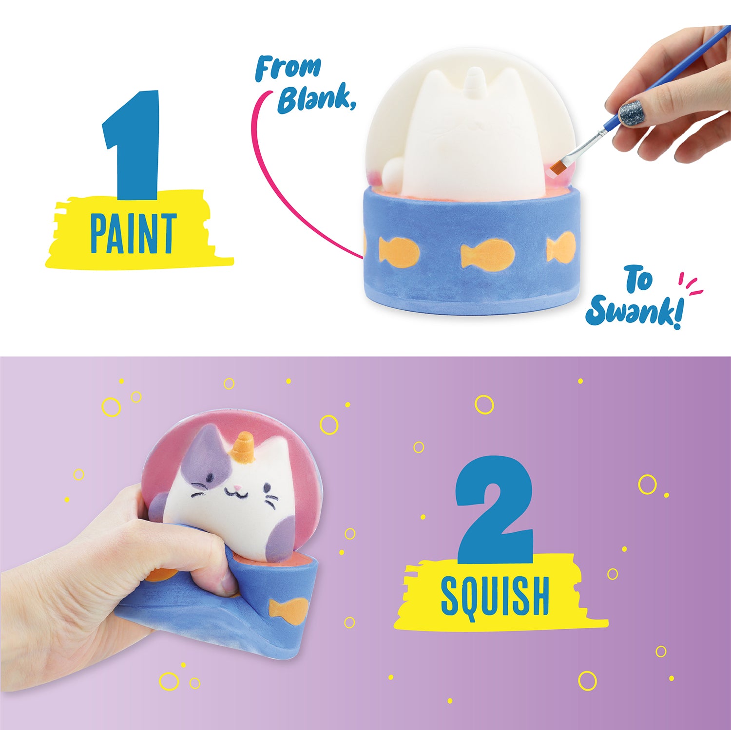 Squishy Painting Kit - Sweet Cat Squishy Maker