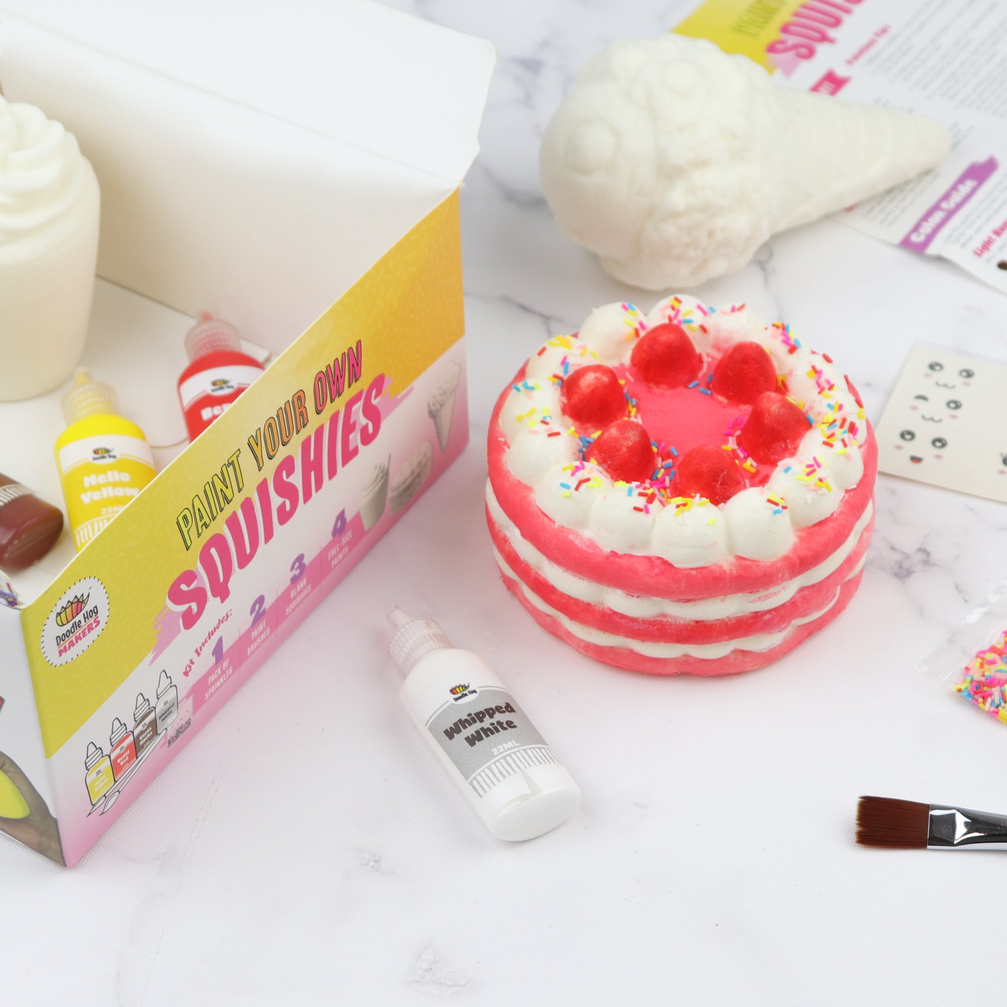 DOODLE HOG Save 10% On Dessert Paint Squishies Kit and DIY String Art with  Lights Bundle